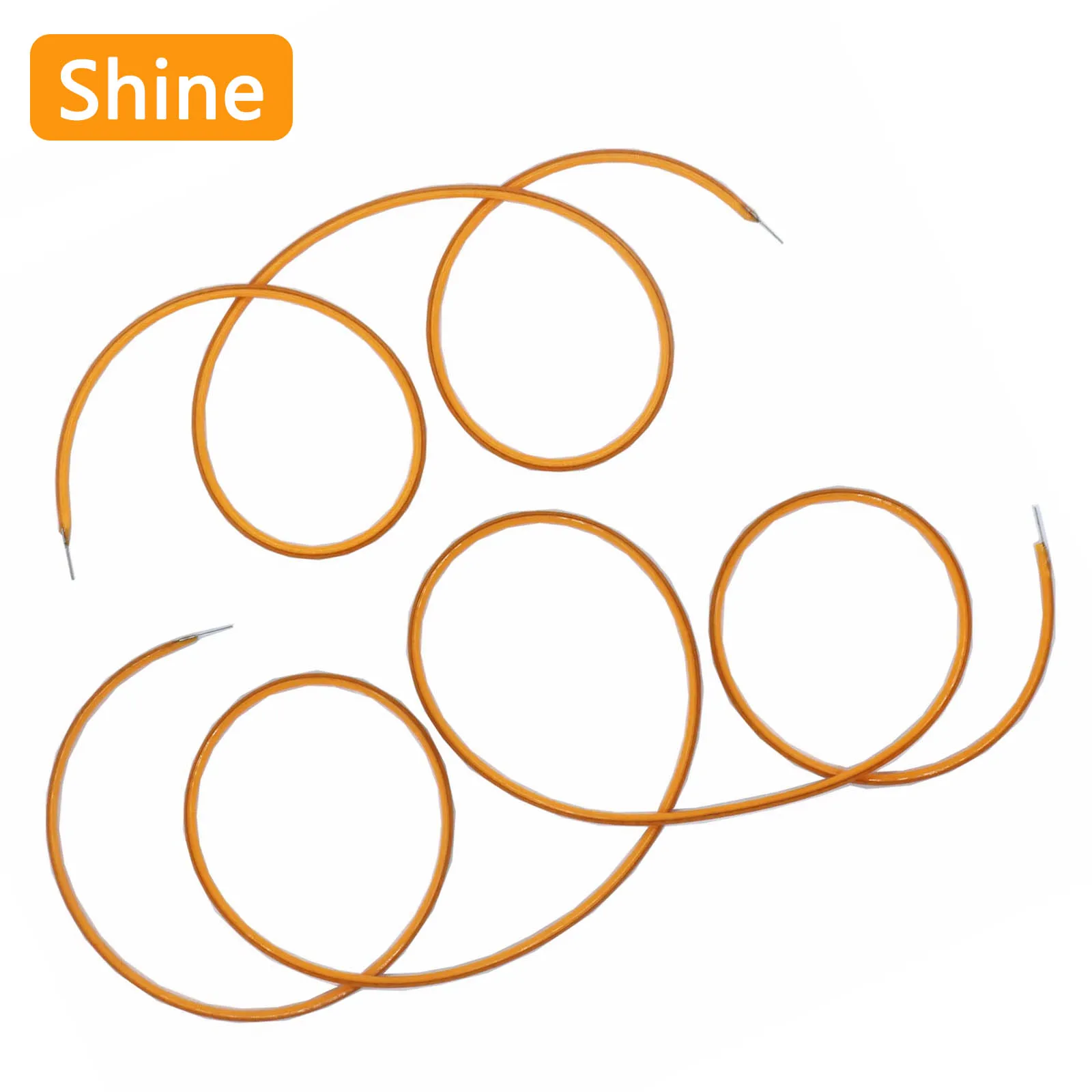 

5pcs LED Filament DC12V 360mm 600mm LED Cob Edison Bulb Flexible Filament Lamp Parts Diodes 2200k Incandescent Light Accessories
