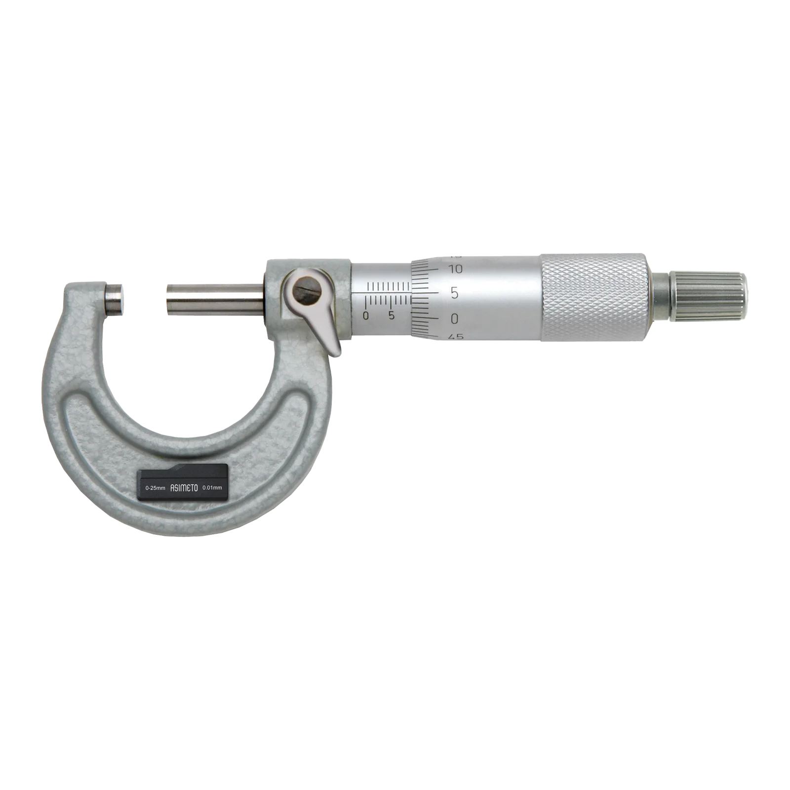 Asimeto Range 25 to 50 Micrometer 001 mm High Precision Outside Micrometer with Carbide Tipped Measuring Faces