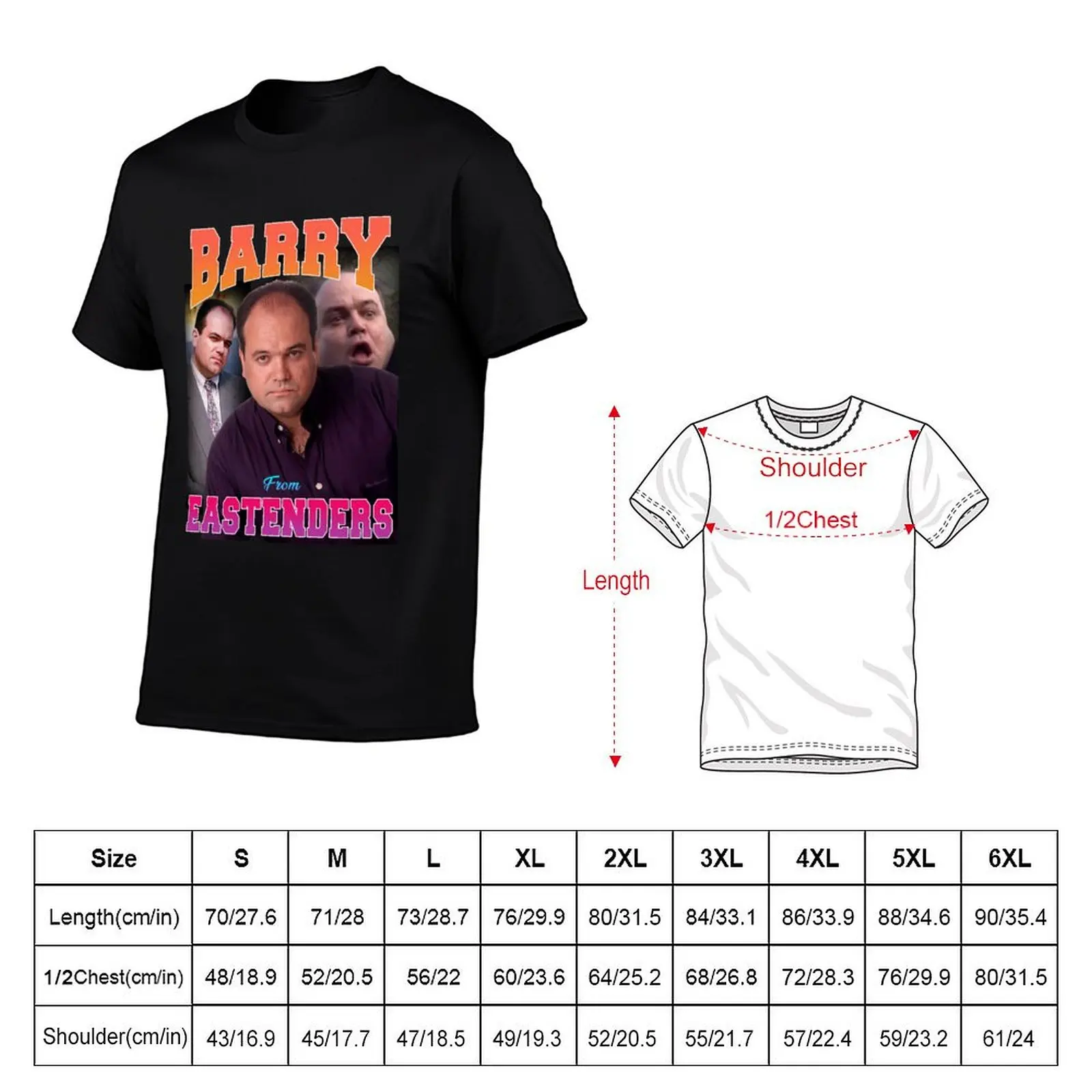 Barry from Eastenders T-Shirt Sweat Resistant Workout Tee Shirt