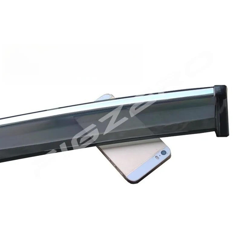 4Pcs Window Rain Deflector Guard Strip Rain Shield Sun Visor Accessories Modified for XPeng P5