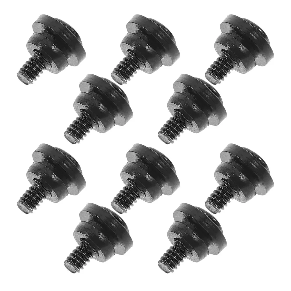 10Pcs Pan Head Machine Screws Hard Drive Fixing Screws Shock Absorbing for SSD and 35 Inch Mechanical Drive Secure