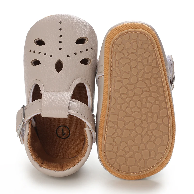 Comfortable Infant First Walkers Casual Crib Shoes Soft Rubber Sole Daily Wear For Newborn Boys Girls 0-18M