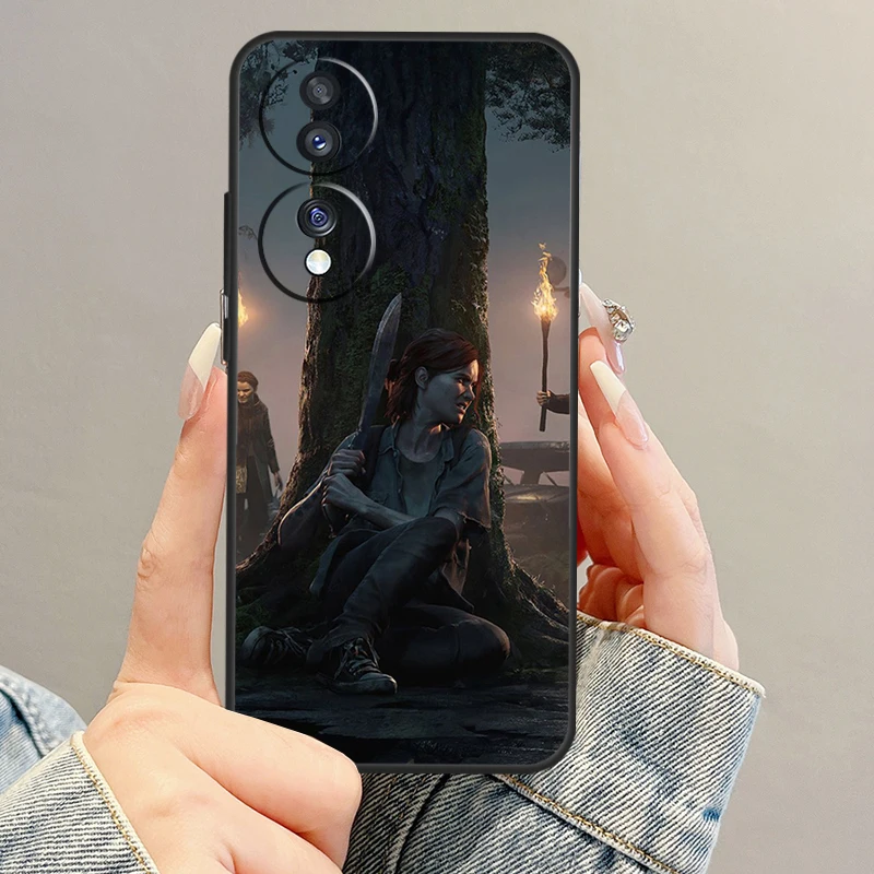 The Last of US 2 Case For Huawei Honor X8 X9a 50 70 Magic5 Lite P20 P40 P30 Pro P Smart 2019 Nova 9 Cover