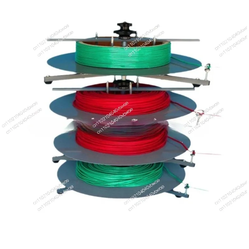 Pay-off frame Pay-off artifact BV wire threading Pay-off plate Power cord
