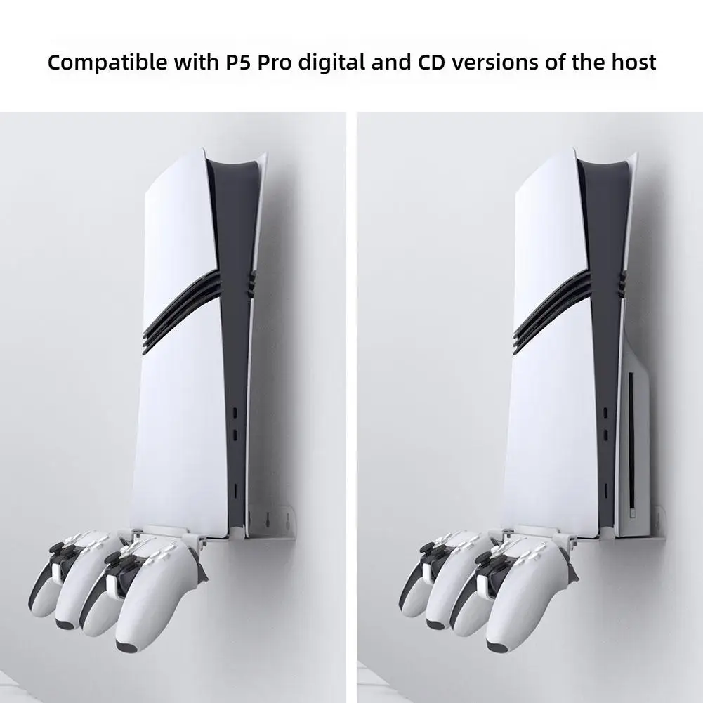 Wandmontagebeugel Displaystandaardbasis met controllerhouder Wandophangstandaard voor Pro Slim Digital Edition en Disc