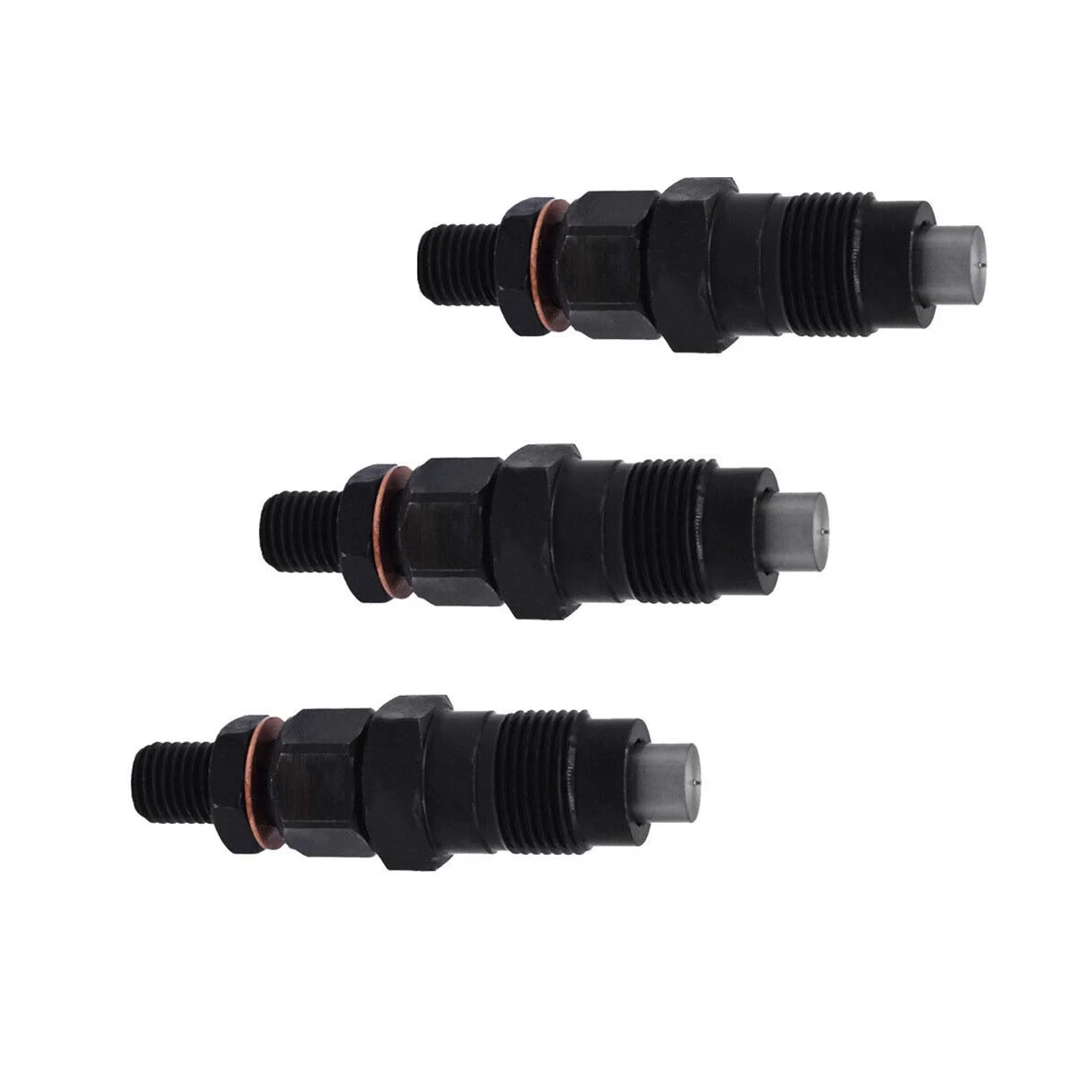 3PCS New Fuel Injector for Kubota D905 V1305 V1505 D1105 D1005 V1205