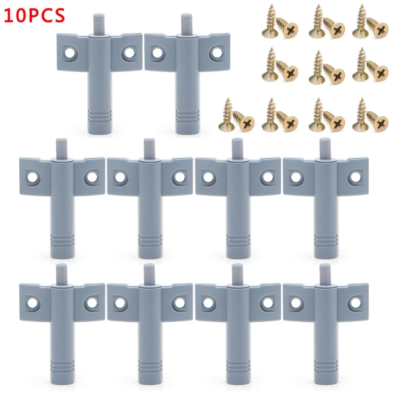 10 x Kitchen Cabinet Door Drawer Soft Quiet Close Closer Damper Buffers + Screws Door Stops Hardware G08 Great Value April 4