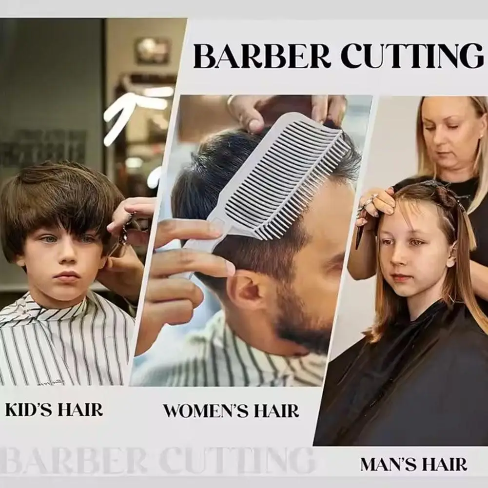 Professionelles Verstellbares Haarschneide-Set, Nackenlinien-Rasierschablone, DIY Selbsthaarschneidesystem, Werkzeug für Männer (3 Stück/Set) – Detail 8