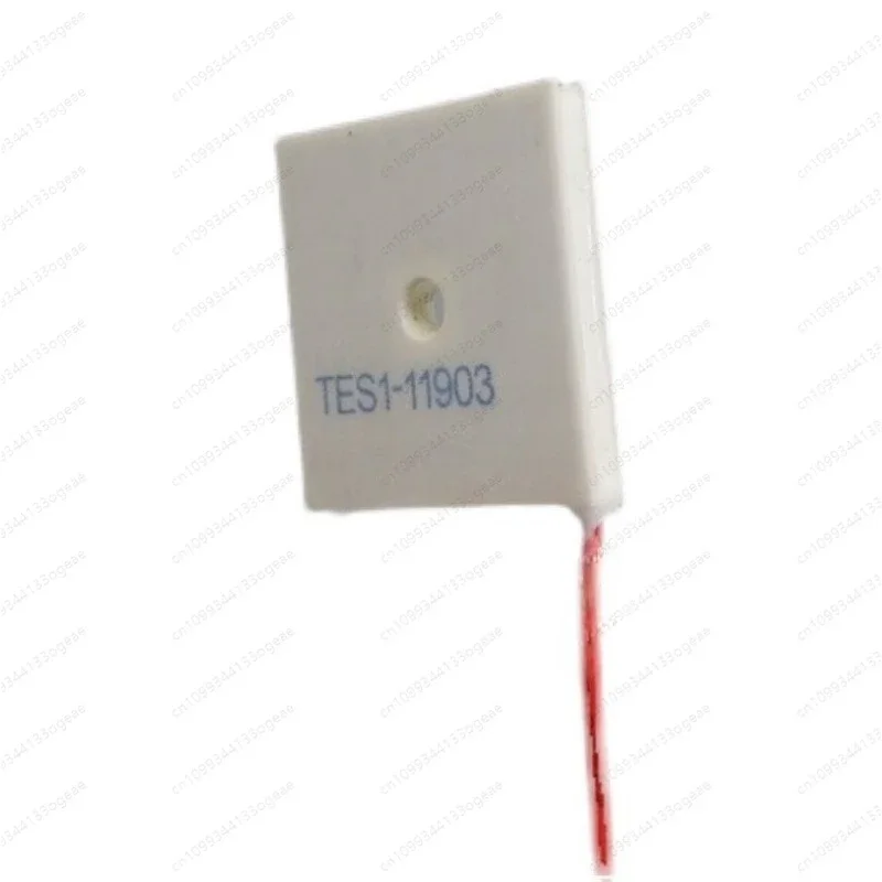 TES1-11903 11904 แผ่นทำความเย็นเพลเทียร์แบบวงแหวน 30x30 มม., รูตรงกลาง 4.5 มม. แผ่นทำความเย็นแบบวงแหวน