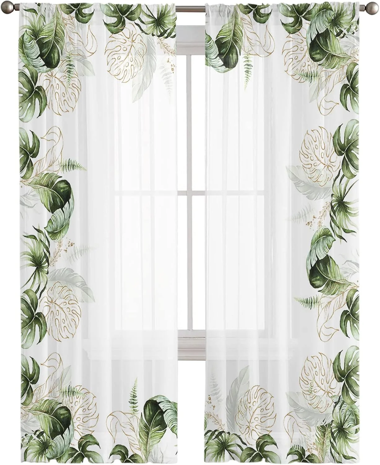 2 шт. Прозрачные шторы с цифро – обзор и цена Home Decor Minimalist Style