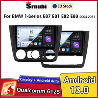 2Din Wireless Carplay Android Auto Car Radio for BMW 1-Series 1 Series E87 E81 E82 E88 2004-2011 Multimedia GPS Stereo Head Unit
