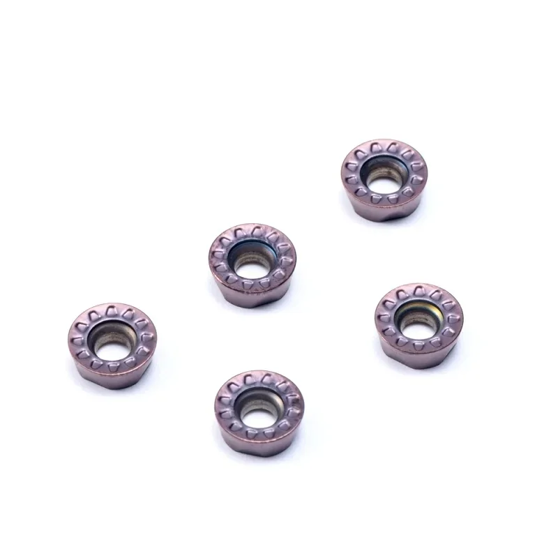 RPMT08T2 RPMW1003 RPMT10T3 MOE VP15 Alat Putar Sisipan Karbida RPMT 08T2 10T3 RPMW 1003 Alat Bubut CNC Alat Pemotong Logam