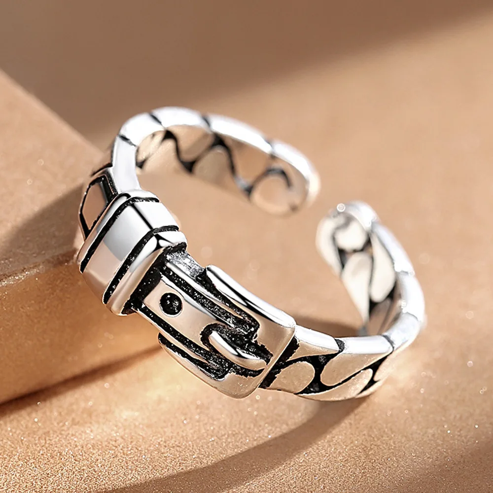 New Hot Gothic Belt Rings For Women Wedding Rings Ladies Accessories Fashion Charm Jewelry Wholesale