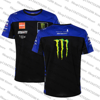 Monster Energy Racing Moto Jersey 2025 T-Shirt Men Women Tee Short Sleeve Tops Shirts Children Dual Fabio Quartararo 20 El Diabo