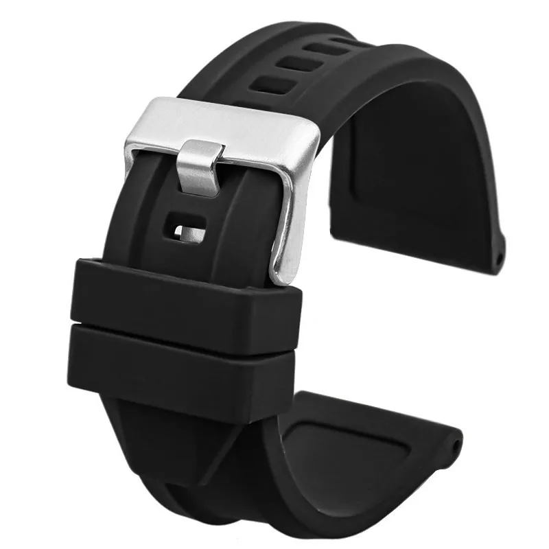 لحزام ساعة الديزل DZ4318/4323/4283/ 4476/4427/7395/4496 حزام رجالي من السيليكون المقاوم للماء والعرق 24 26 28 مللي متر