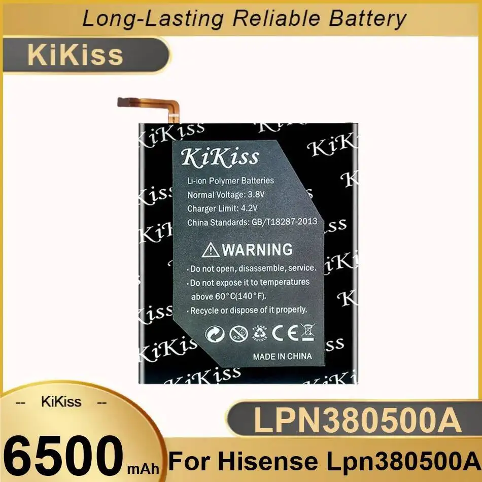 

Для Hisense LPN380500A аккумулятор мобильного телефона долговечный высокопроизводительный 6500 мАч
