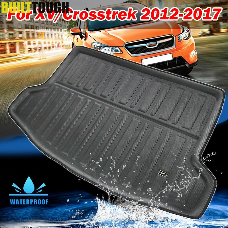 Tapis de coffre arrière pour Subaru XV Crosstrek Impreza, tapis de sol pour hayon 2012-2017, 2013, 2014, 2015, 2016