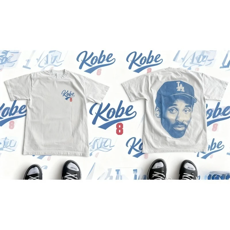 

2025 Summer Basketball Men Y2K Summer Short Sleeves Vintage Oversize 100% Pure Cotton Printed T-shirt Streetwear Women Tops New