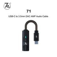 7Hz SEVENHERTZ 71 USB DAC AMP USB-C to 3.5mm Audio Cable Headphone Amplifier PCM384 DSD128 audirect