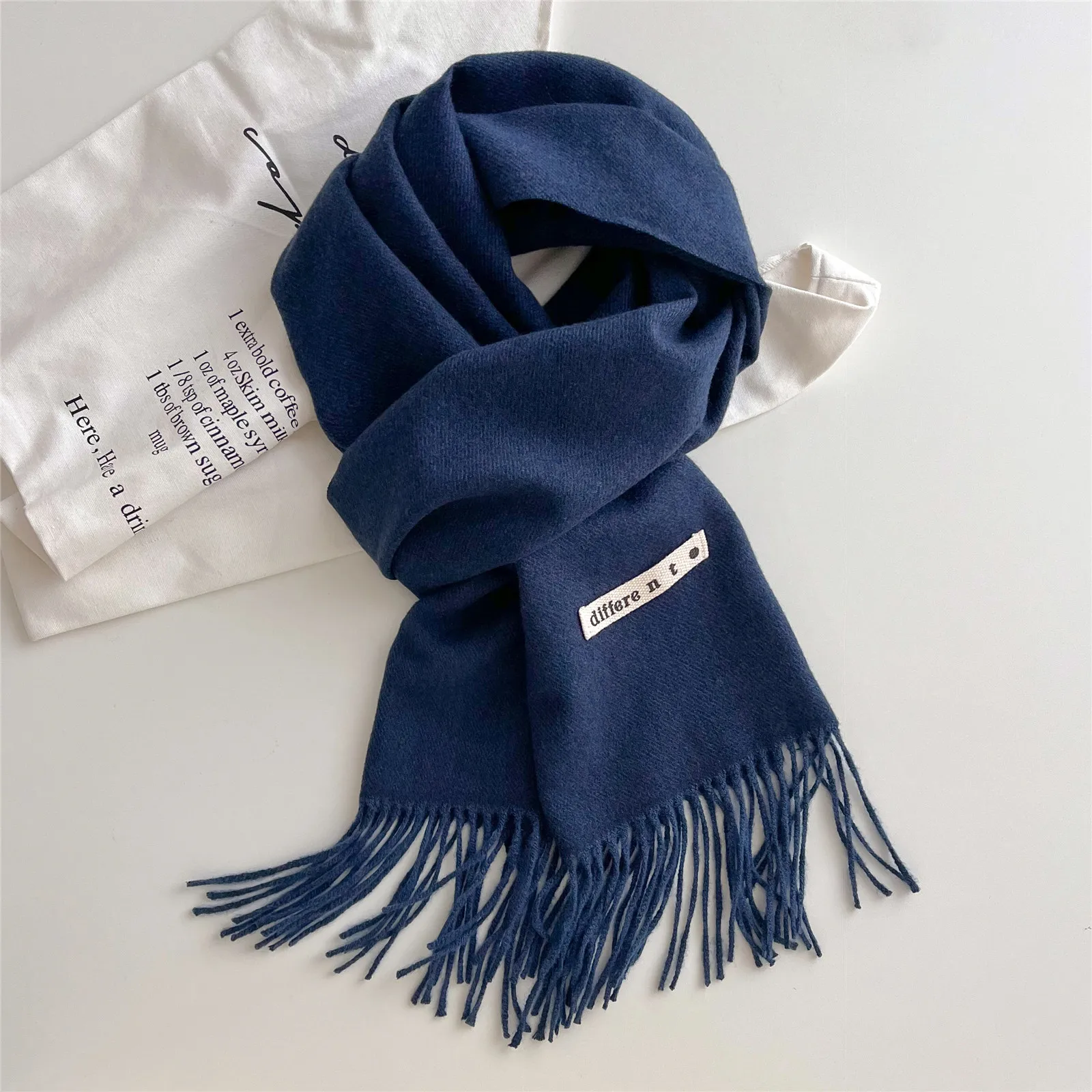 Syal Tebal Mirip Kasmir, Model - Cashmere Scarf ulasan dan harga
