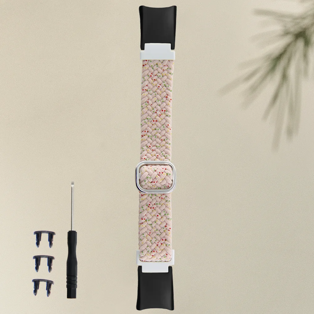 

Return Braided Slide Buckle Strap For Honor Band 4/5 Quick Release Washable Nylon Replacement Sport Smartwatch Band Men Women