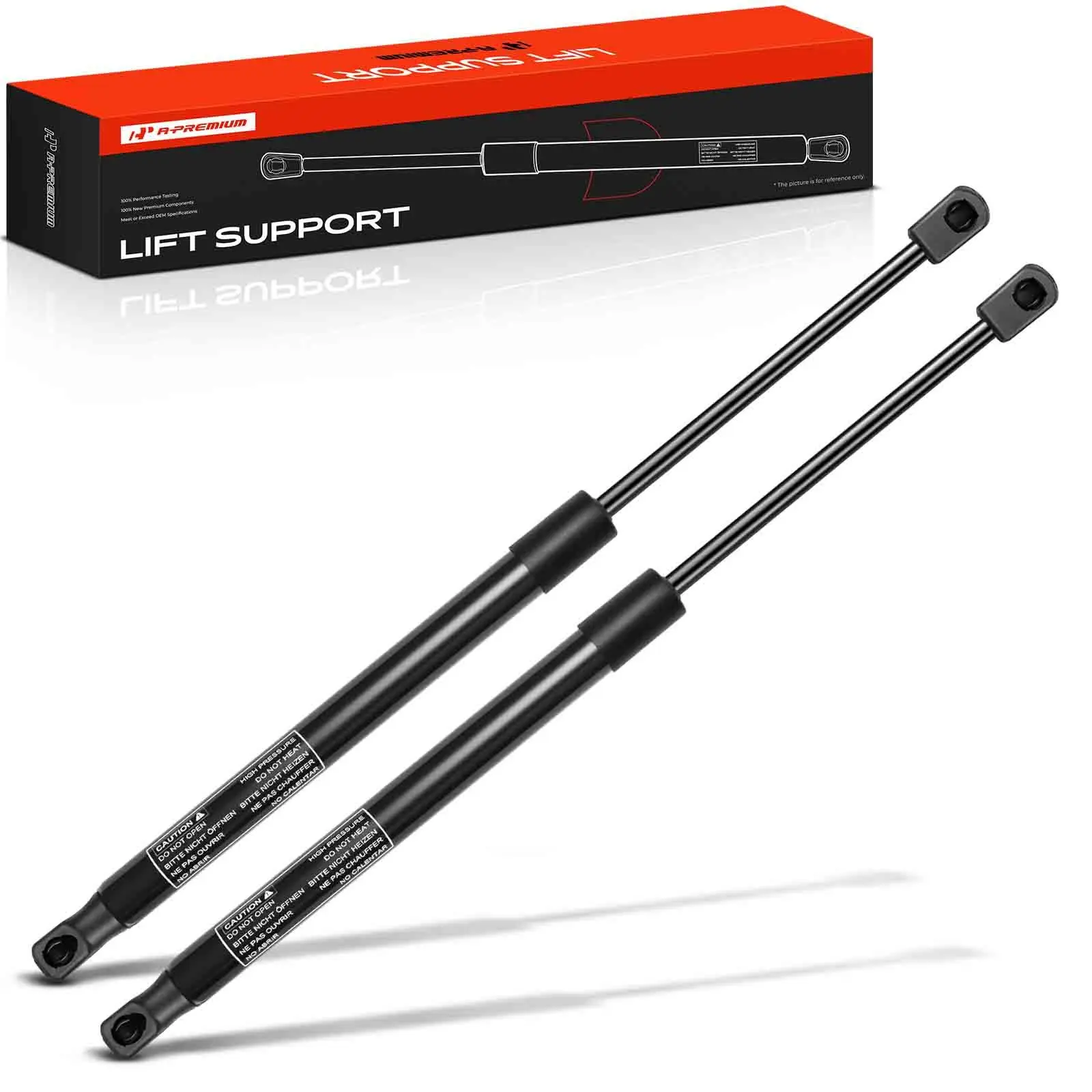A-Premium 2PcsRear Tailgate Lift Supports Shocks Struts for Hyundai Santa Fe Sport 2015-2017