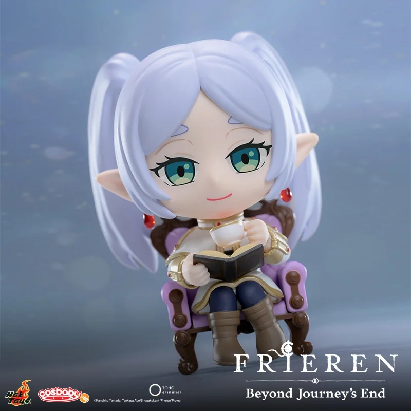 Hot Toys Ufficiale Frieren Cosbaby(S) Mystery Blind Box Mini Figure Simpatiche decorazioni da scrivania da collezione Fan Collezionisti Regali di compleanno