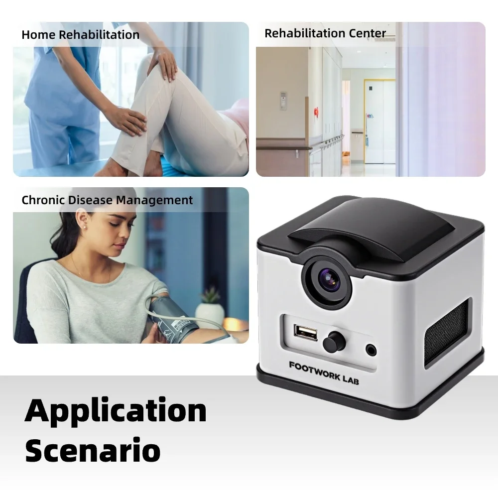 Escáner de movimiento de rehabilitación al por mayor AI 3D captura de movimiento terapia remota monitoreo ciclo completo escáner clínico de modo Dual