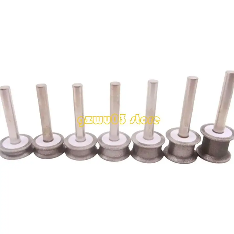 

L93C MultiPurpose 2/3/4/5/6/8mm Concave Diamonds Grinding Wheel For Art Glasswork