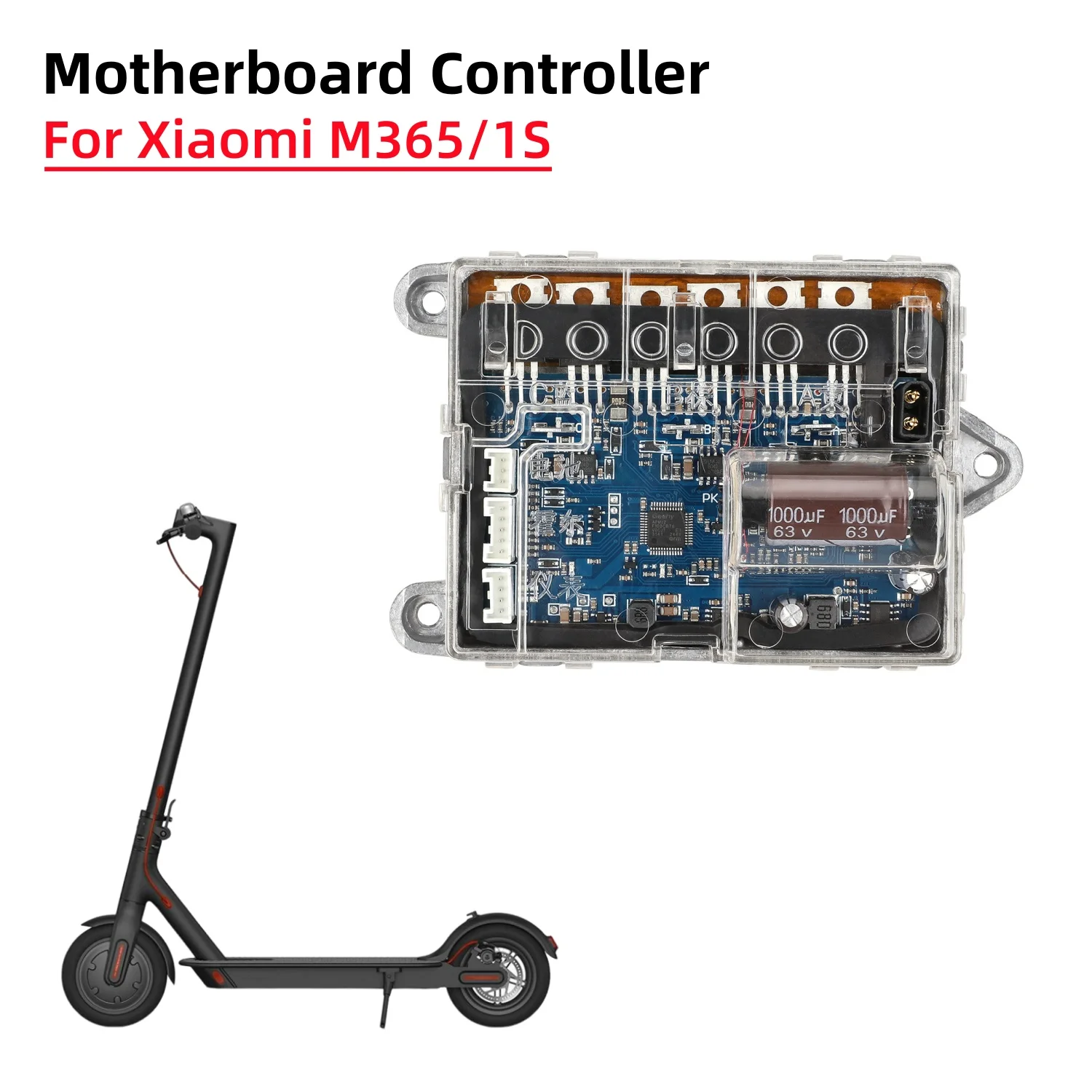 Controlador de Placa Base para Patinete Eléctrico Xiaomi M365 1S con Barra de Cobre, Repuesto de Placa Principal para Mijia M365 1S, Accesorios