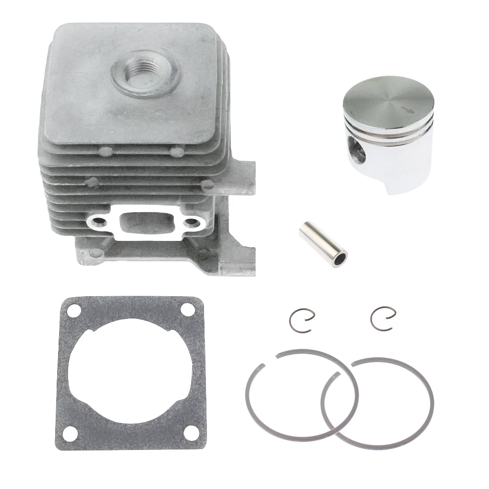 Imagem -02 - Kit de Pistão do Cilindro para Roçadeira Stihl 34 mm 4140 020 1204 Apto para Ventilador Fs38 Fs45 Fs46 Fs55 Bg45 46 55 65 85