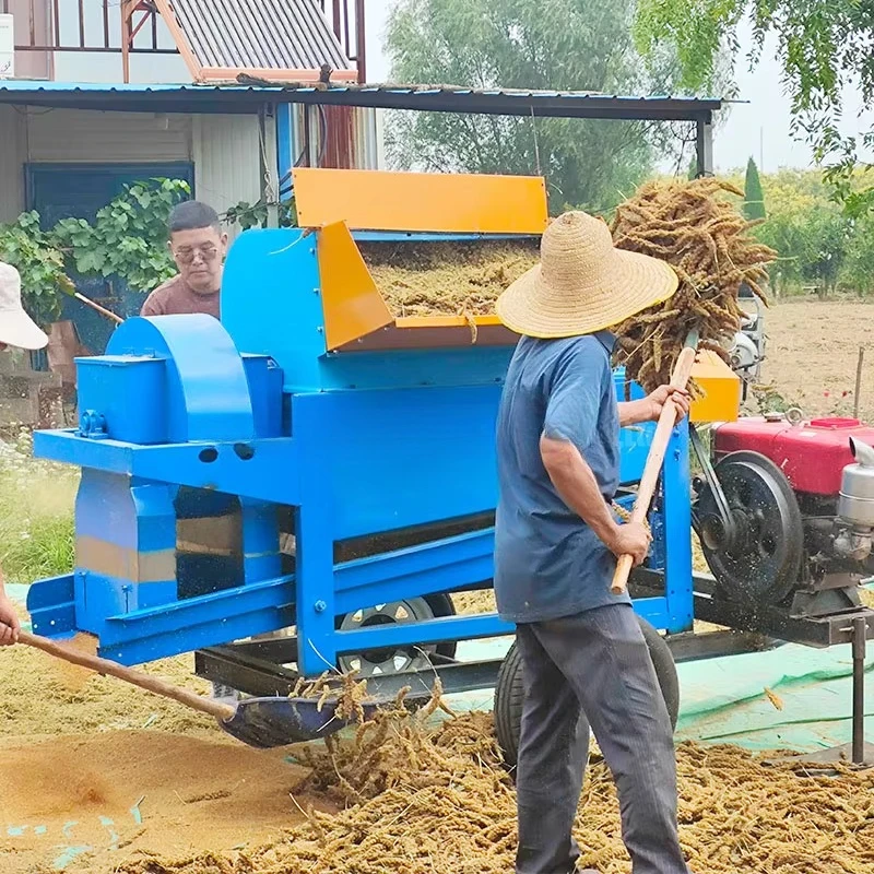 Multifunctional SoyaBean Thresher Castor Bean Cashew Multi Crop Thresher Wheat Thresher