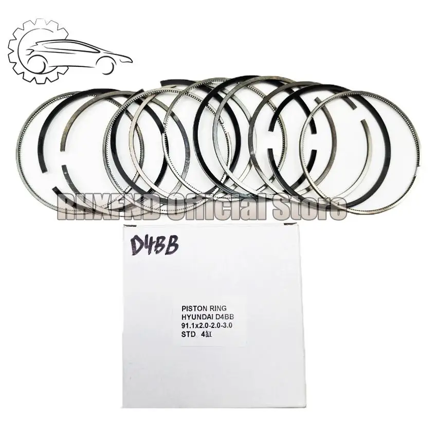 

23040-42210 D4BB engine parts piston rings 91.1 2+2+3 are suitable for modern H1 H100 23040-42210