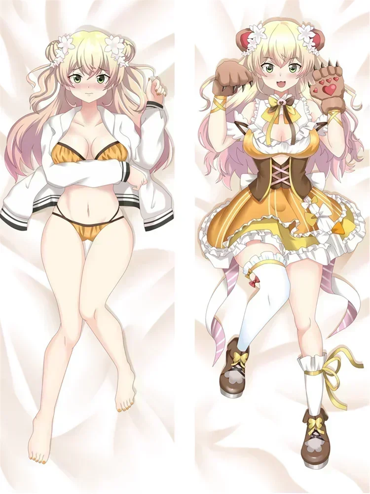 

Аниме Hololive VTuber Momosuzu Nene Dakimakura, наволочка для подушки, обнимающая подушка, наволочка, домашнее постельное белье, сделай сам, на заказ