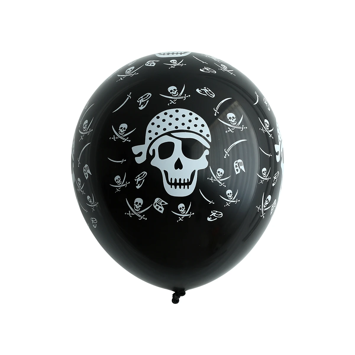 115Pcs Pirate Theme Balloon Garland Pirate Balloon Skull Latex Helium Balls Halloween Decorations Boys Birthday Party Supplies