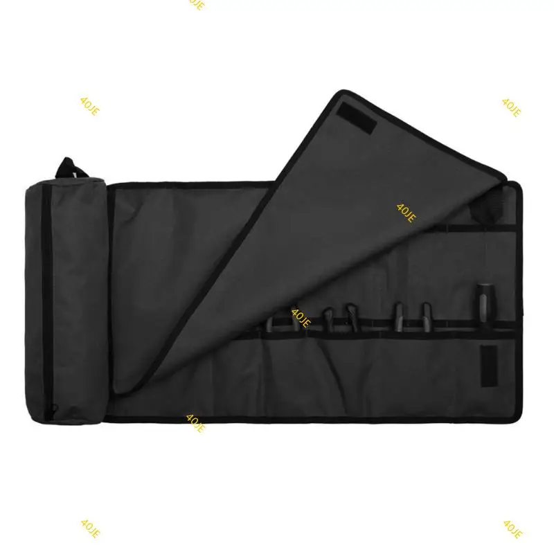 40JE Tool Roll مع جيوب متعددة لمختلف الأدوات والملحقات المنظمة