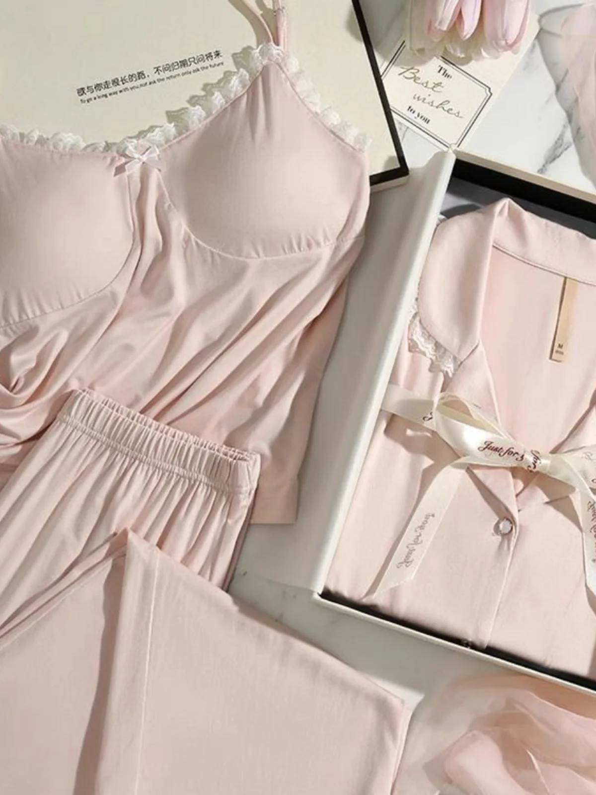 set-di-abbigliamento-da-casa-sexy-in-seta-e-cotone-con-imbottitura-al-seno-maglietta-e-pantaloni-lunghi-in-confezione-regalo