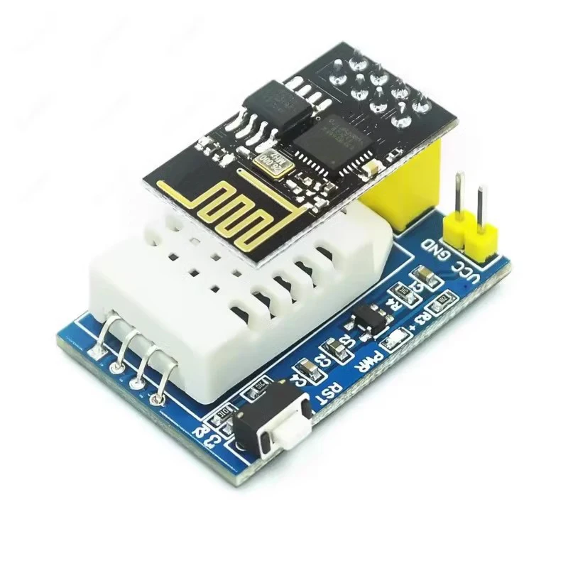 ESP8266 ESP-01 ESP-01S DHT11 DHT22 AM2302 Digital Temperature Humidity Sensor Wifi Module Replace SHT11 SHT15 High Precision