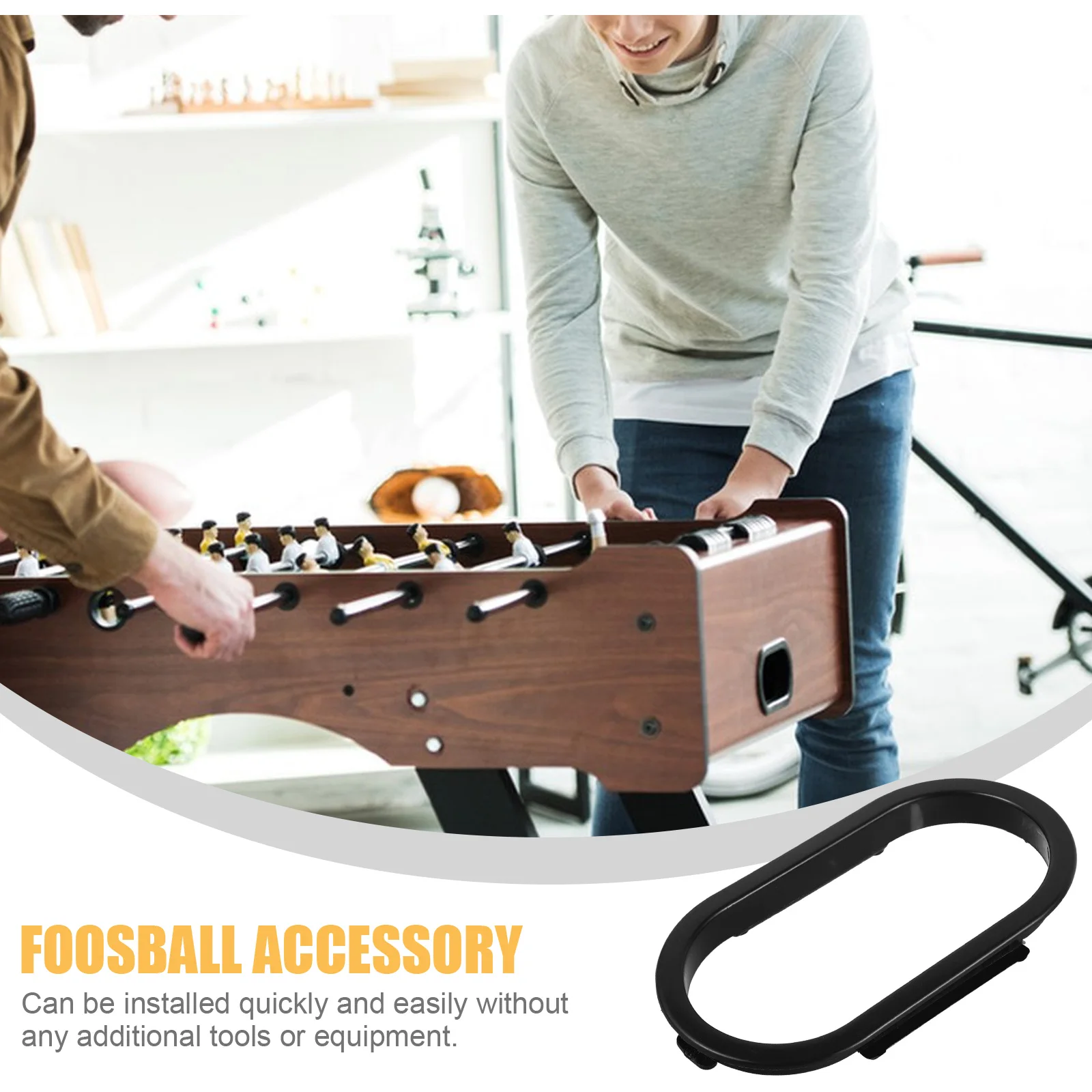 

Plastic Goal Frame For Table Soccer Replacement, Durable Foosball Table Goal Frame Accessory, Easy Install No Tools,