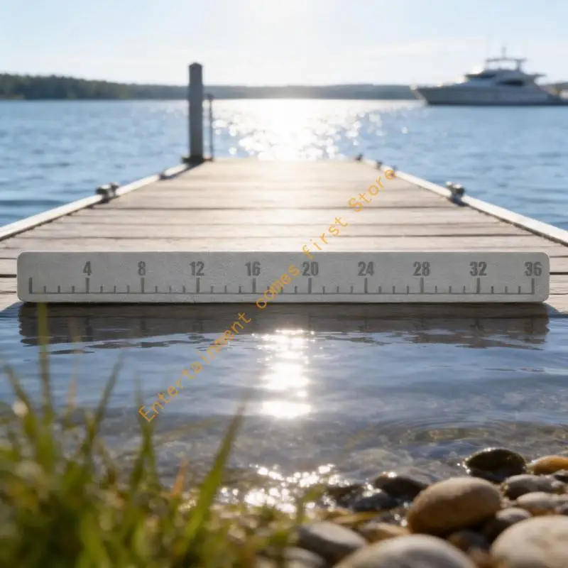 Adhesive Fish Measure Guide for Fishing Deck Use and Ice Chests 55KD