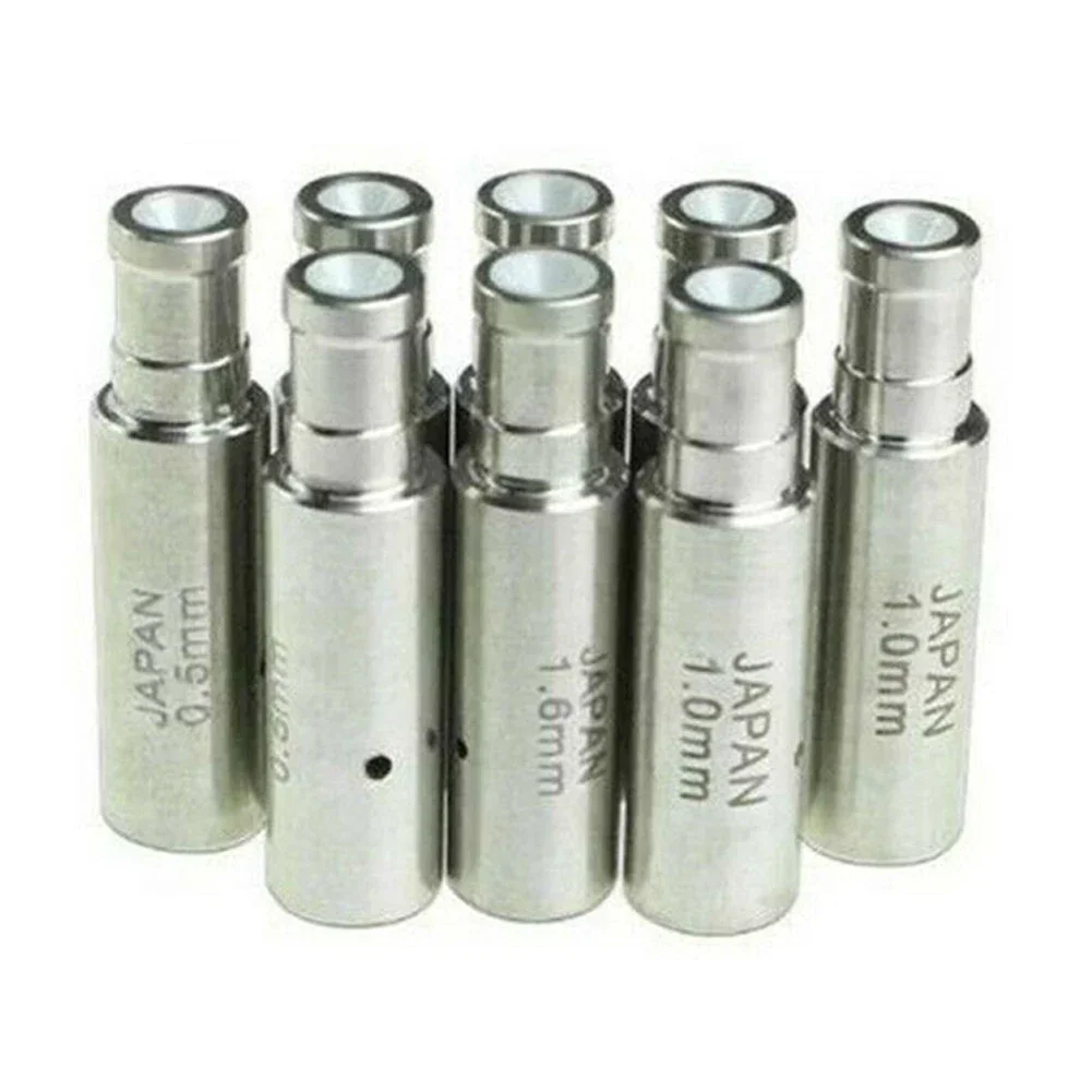 Imagem -06 - Cnc Edm Broca Eletrodo Cerâmico Perfurador Branco Guia de Máquina Guia de Perfuração de Prata Ferramenta Metalúrgica 30 mm Comprimento 0.153.0 mm