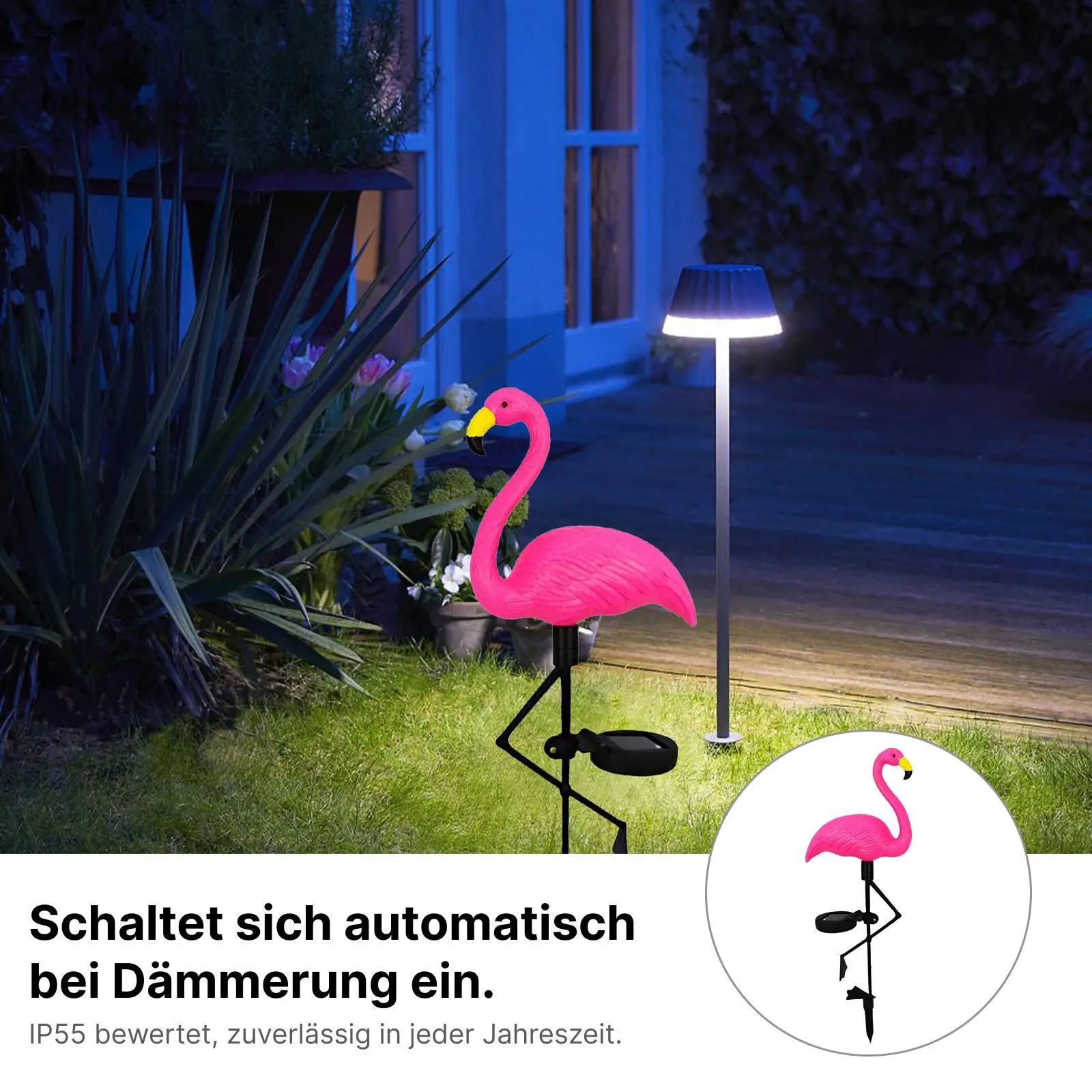 Light, Outdoor Solar Powered Lights, , IP55 Waterproof Yard Pathway Lights for Path, Garden, Lawn, Patio Outdoor