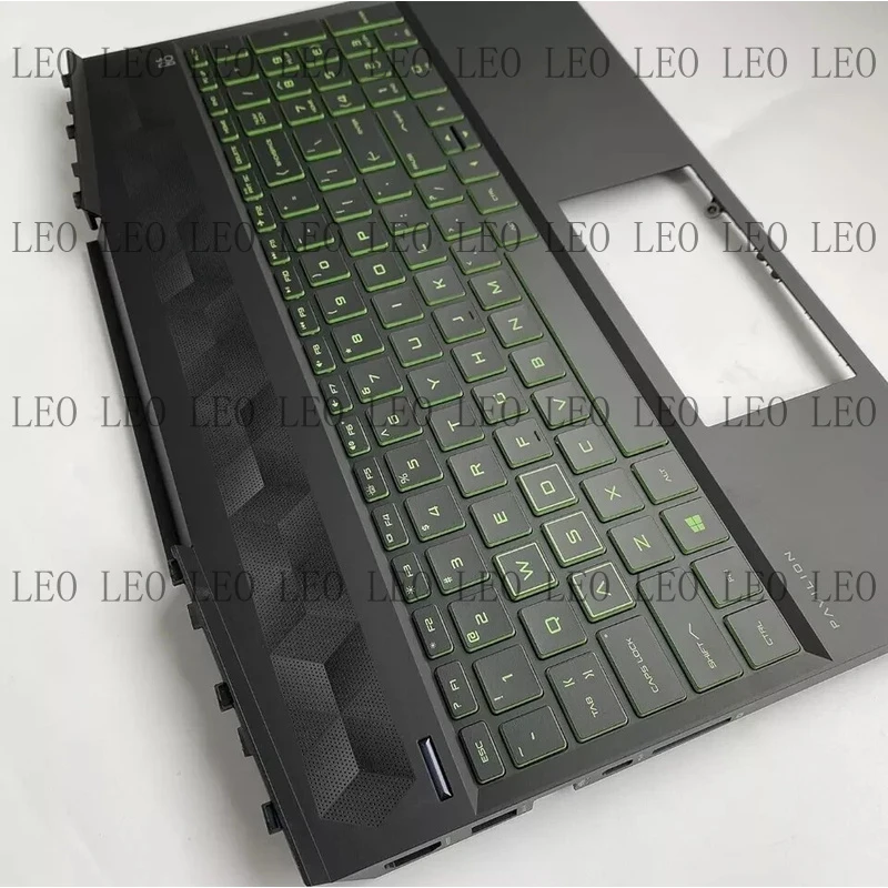 JJ  for HP Pavilion 15-DK 15T-DK Palmrest Backlit US Keyboard L57593-001 Top Case