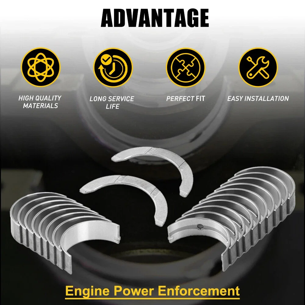 Kit Batang Penghubung & Bantalan Utama Untuk Hyundai Veloster Kia 1.6L Turbo 2013-2020