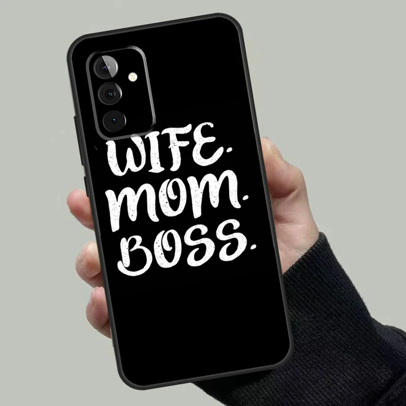 زوجة أمي بوس حافظة لهاتف سامسونج جالاكسي A56 A36 A16 A33 A13 A23 A52 A32 A12 A54 A34 A14 A53 A15 A35 A55 A17