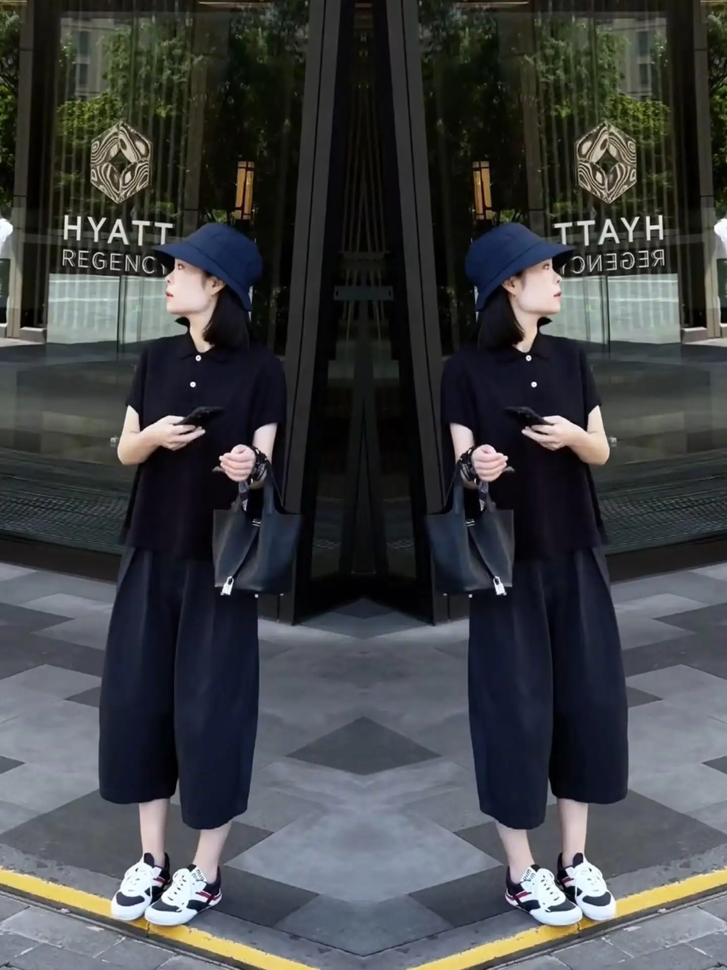 

Модный комплект-двойка с укороченным рукавом и V-образным вырезом для женщин, лето 2025: брюки с широкими штанинами, молодежный образ