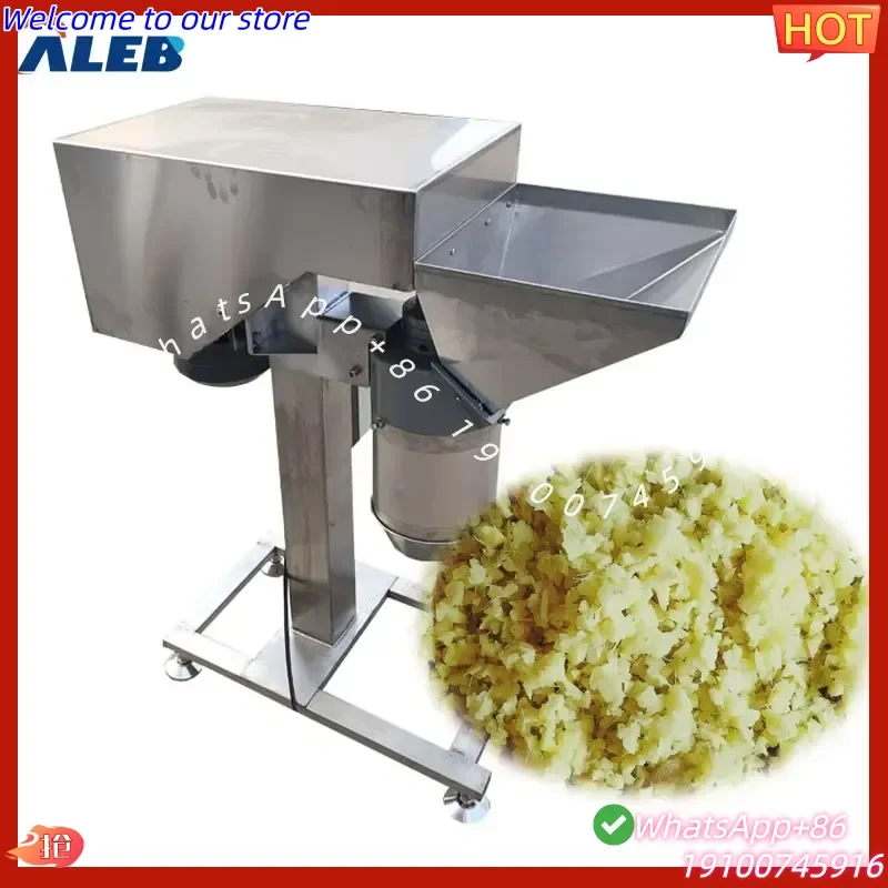

2026Hot High Efficiency Commercial Ginger Grinder, Durable Blades Vegetable Grinder for Food Processing Plant