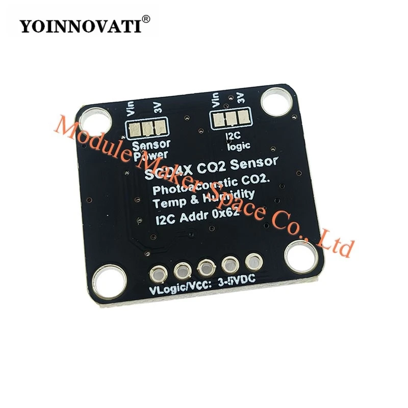 SCD41 High-Precision CO₂ Sensor Module - NDIR Sensor Temperature & Humidity Sensor Module with STEMMA QT/Qwiic I2C