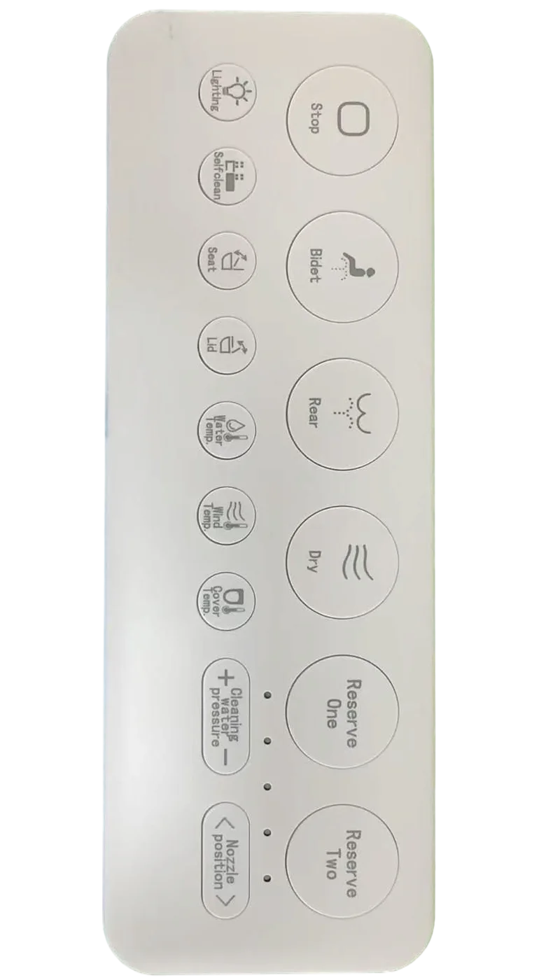 مقعد مرحاض بيديت فليب تلقائي، مرحاض ذكي، بيديت تحكم رقمي ياباني غطاء مرحاض رقمي للمراحيض من سانيترو إليكتريكو #3