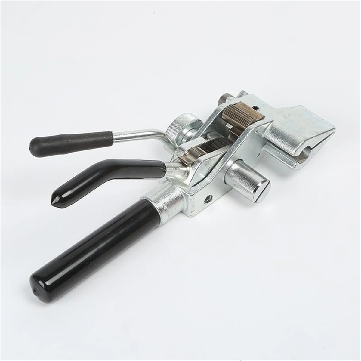 

AA25 Stainless Steel Cable Tie Cutting Tool Stainless Steel Strip Tightening Ratchet Stainless Steel Cable Tie Plers Blue
